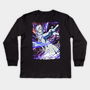 TOBI OBITO MERCH VTG Kids Long Sleeve T-Shirt